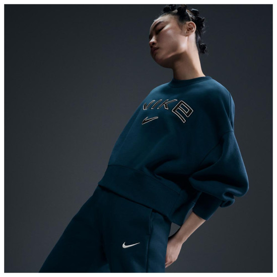 Nike Γυναικείο φούτερ Sportswear Phoenix Fleece Nike Γυναικείο φούτερ Sportswear Phoenix Fleece